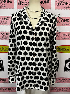 Ivanka Trump Polka Dot Blouse (Size S/M)