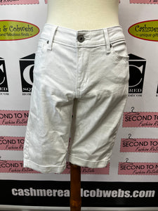 Levi's White Shorts (Size 8)