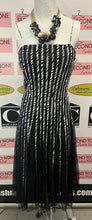 Load image into Gallery viewer, Gilani Black &amp; White Pleated Dress (Size 6)
