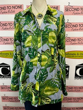 Load image into Gallery viewer, Lord &amp; Taylor Summertime Palm Tree Top (Size XL)
