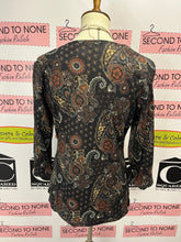 Load image into Gallery viewer, Abstract Paisley Print Top (Only 2 XL Left!)
