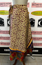 Load image into Gallery viewer, 100% Silk Sari Reversible Wrap Skirt (One Size)
