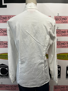 Lavia Italian White Blouse (Size 50=XXL)