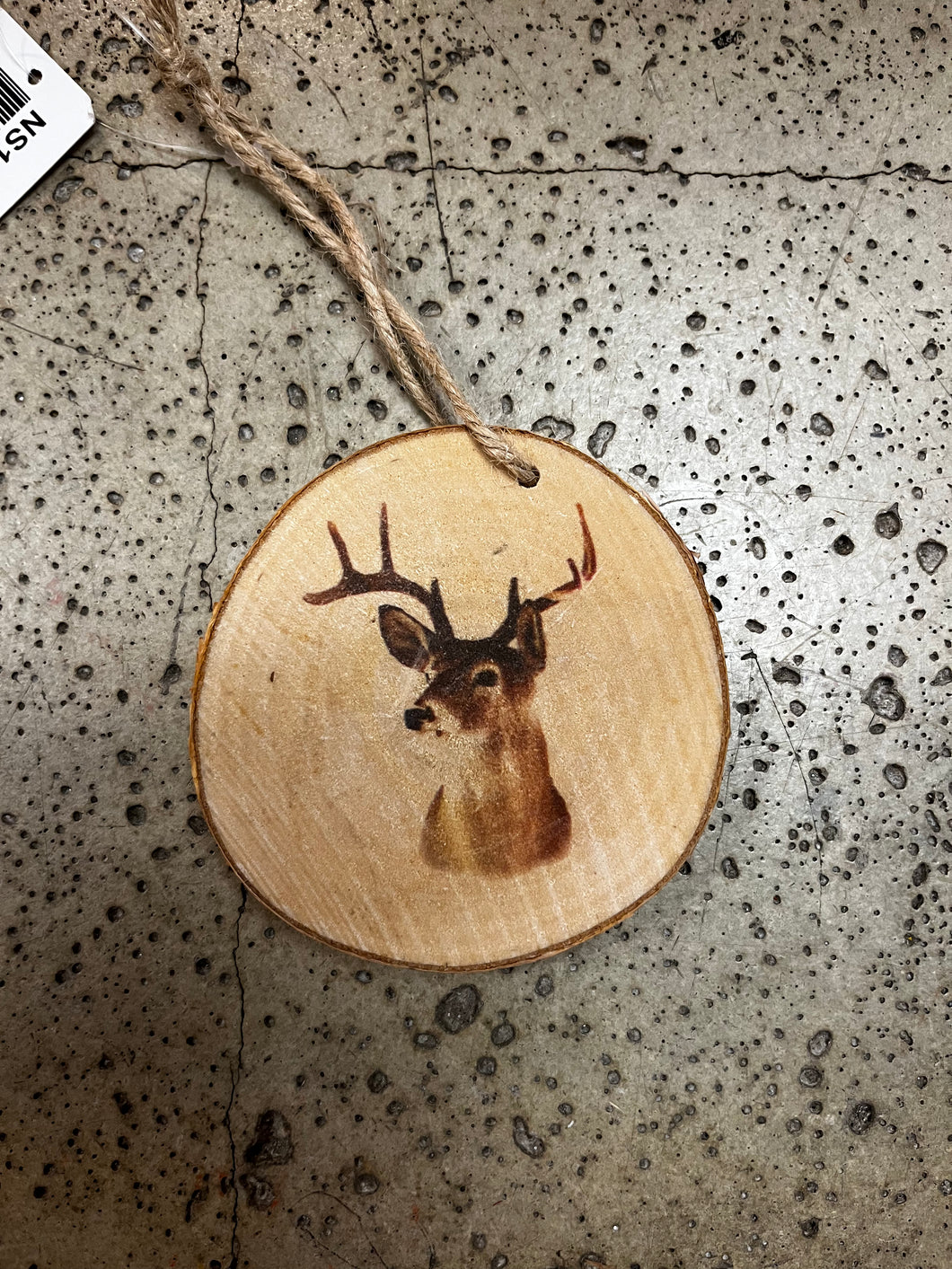 Forest Animals Log Ornament (4 Styles)