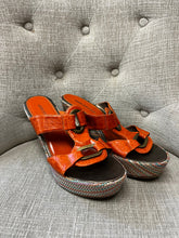 Load image into Gallery viewer, Colourful Wedge Sandals (Size 10)
