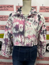 Load image into Gallery viewer, Bershka Tie Dye Cropped Jacket (Size M)
