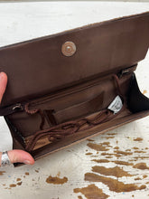 Load image into Gallery viewer, Vintage Brown Beaded Evening Bag
