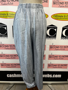 Linen-Blend Relaxed Pants (2 Colors)