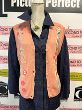 Load image into Gallery viewer, 100% Linen Button-Front Tunic (Size 16)
