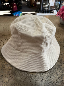 Ribbed Bucket Hat (One Size)