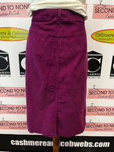 Load image into Gallery viewer, Deep Purple Corduroy Jacket &amp; Skirt Set (Size M)
