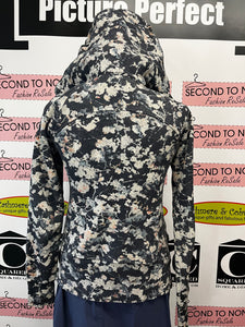 Lululemon Floral Scuba Hoodie (Size 4)
