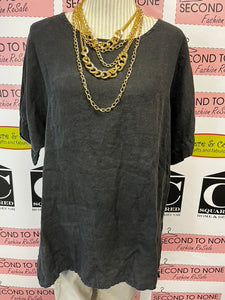 Made in Italy 100% Linen Tunic (Size S)