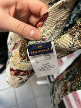 Load image into Gallery viewer, Authentic Louis Vuitton Multicolour Flower Tapestry Trucker Jacket (Size 50 Mens = L/XL)
