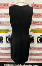 Cargar imagen en el visor de la galería, Joseph Ribkoff Lace Up Little Black Dress (Size 8)
