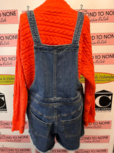 Load image into Gallery viewer, Love &amp; Legend Denim Lace Up Overalls (Size 12)
