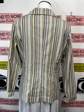 Cargar imagen en el visor de la galería, Della Spiga Striped Blazer (Size 8)
