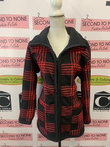 Houndstooth Fleece Jacket (3 Colours) (Re-Stocked with New Colors)