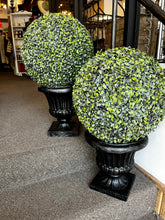 Load image into Gallery viewer, Large Faux Greenery Ball &amp; Urn
