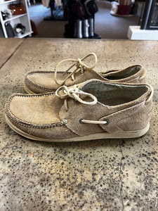 Made in Italy Suede Sailing Shoes (Size 7 1/2)