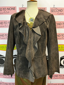 Danier Genuine Suede Jacket (Size M)