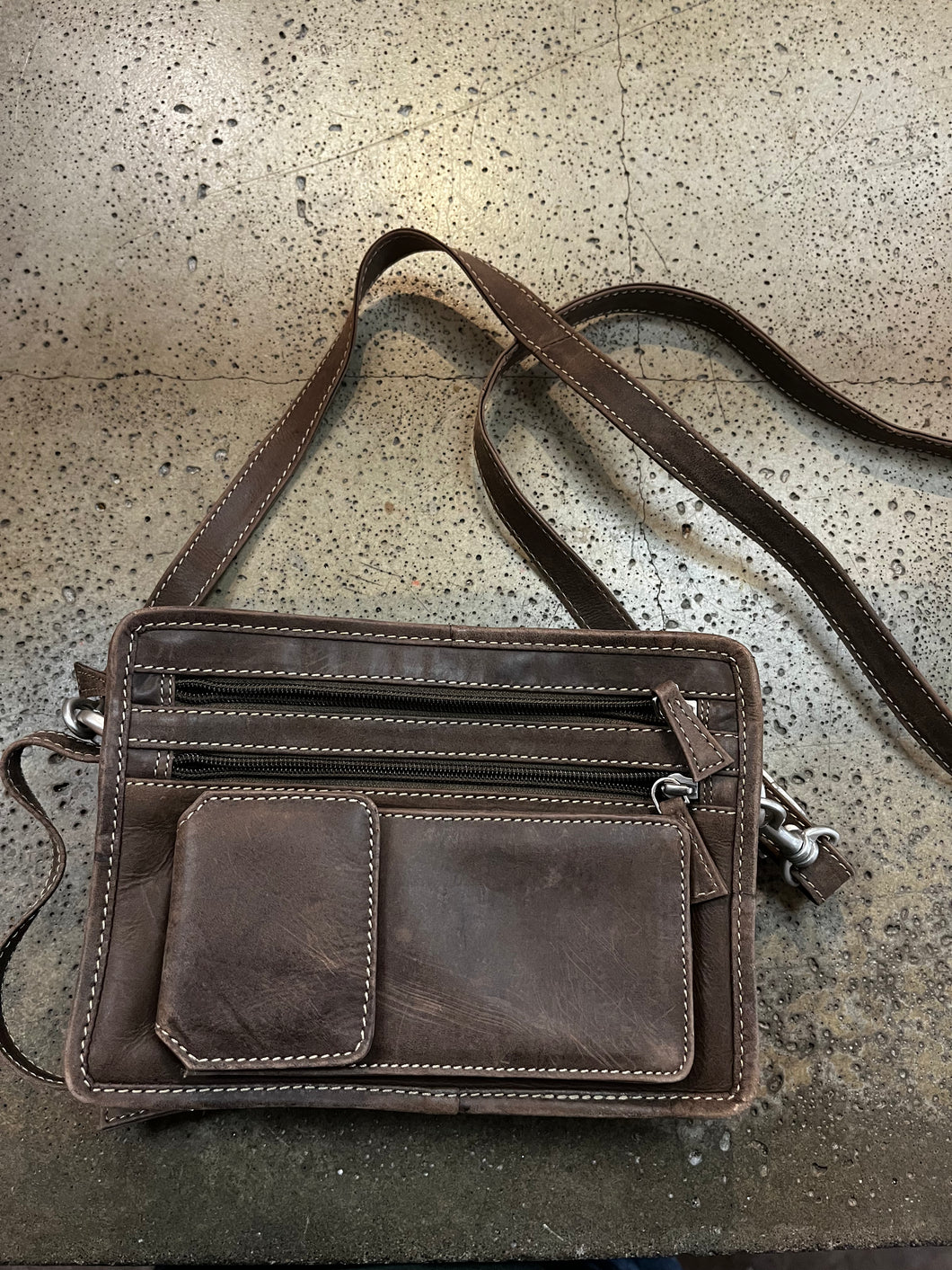 Leather Crossbody Bag