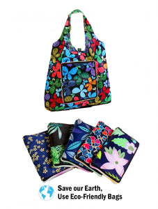 Folding Reusable Shopping Bags (Only 2 Styles Left!)