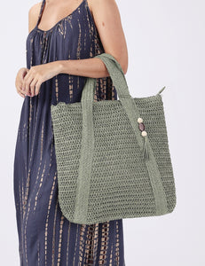 Large Straw Tote