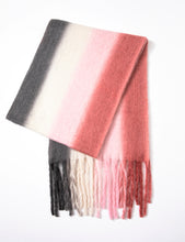 Load image into Gallery viewer, Pink &amp; Grey Tone Blanket Scarf (Only 1 Left!)

