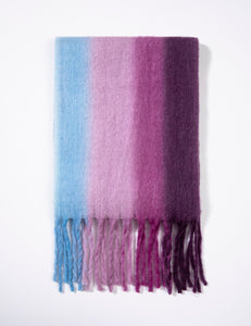 Purple/Blue Tone Blanket Scarf (Only 1 Left!)