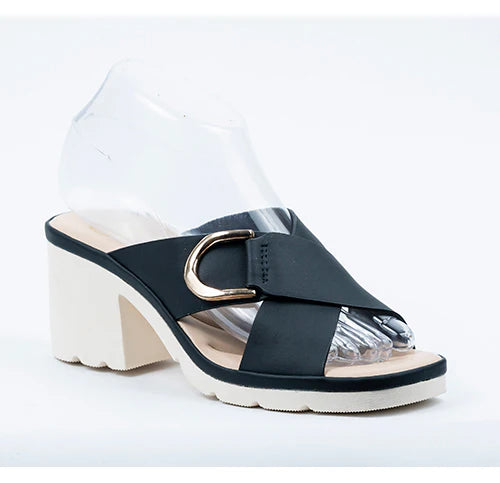Criss Cross Heeled Sandals