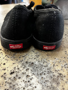 Vans Black Sneakers (Women 8/Men 6.5)