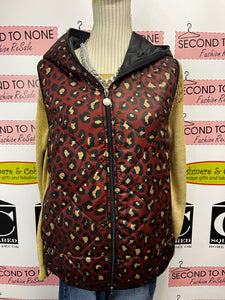 Made in Italy Animal Print Vest (One Size)