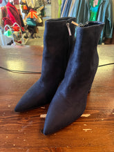 Cargar imagen en el visor de la galería, Calvin Klein Faux Blue Suede Boots (Size 9)
