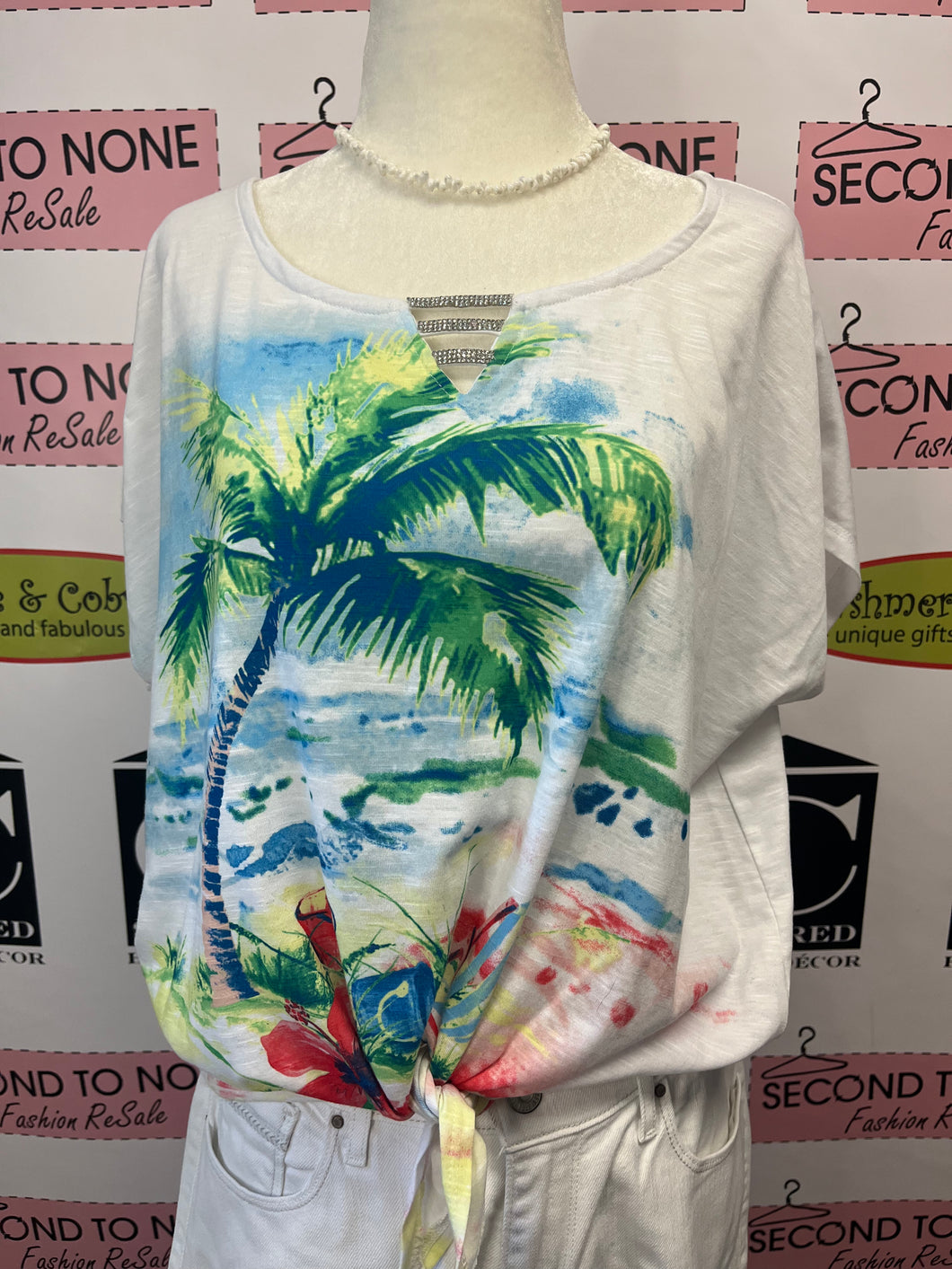 Beach Scene Tee (Size M)