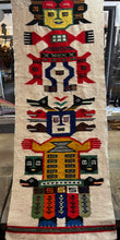 Cargar imagen en el visor de la galería, Vintage Hand Woven Beige Tapestry
