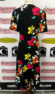 Joseph Ribkoff Floral Dress (Size 10)