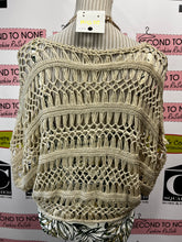 Load image into Gallery viewer, Beige Crochet Top (Size M/L)
