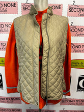 Load image into Gallery viewer, Beige Quilted Fleece Lined Vest (Size L)
