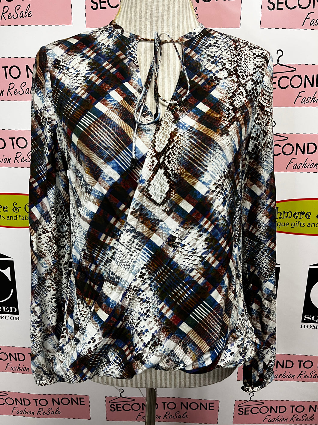 Ted Baker Lyzaa Quartz Blouse (Size 1=S)