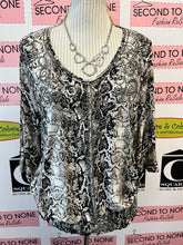 Load image into Gallery viewer, Snakeskin Blouse (Size M)
