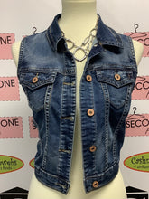 Charger l&#39;image dans la galerie, Silver Jeans Denim Vest (Size XL)
