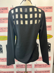 Black Cut Out Top (Size XL)