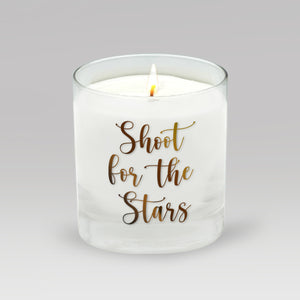 Glass Jar Soy Candles With Sayings (3 Different Sayings)