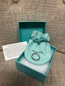 Tiffany & Co. Sterling Silver "Paloma Picasso" Olive Branch Ring (Size 7)