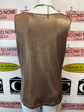Load image into Gallery viewer, Calvin Klein Bronze Cowl Neck Tank (Size S)
