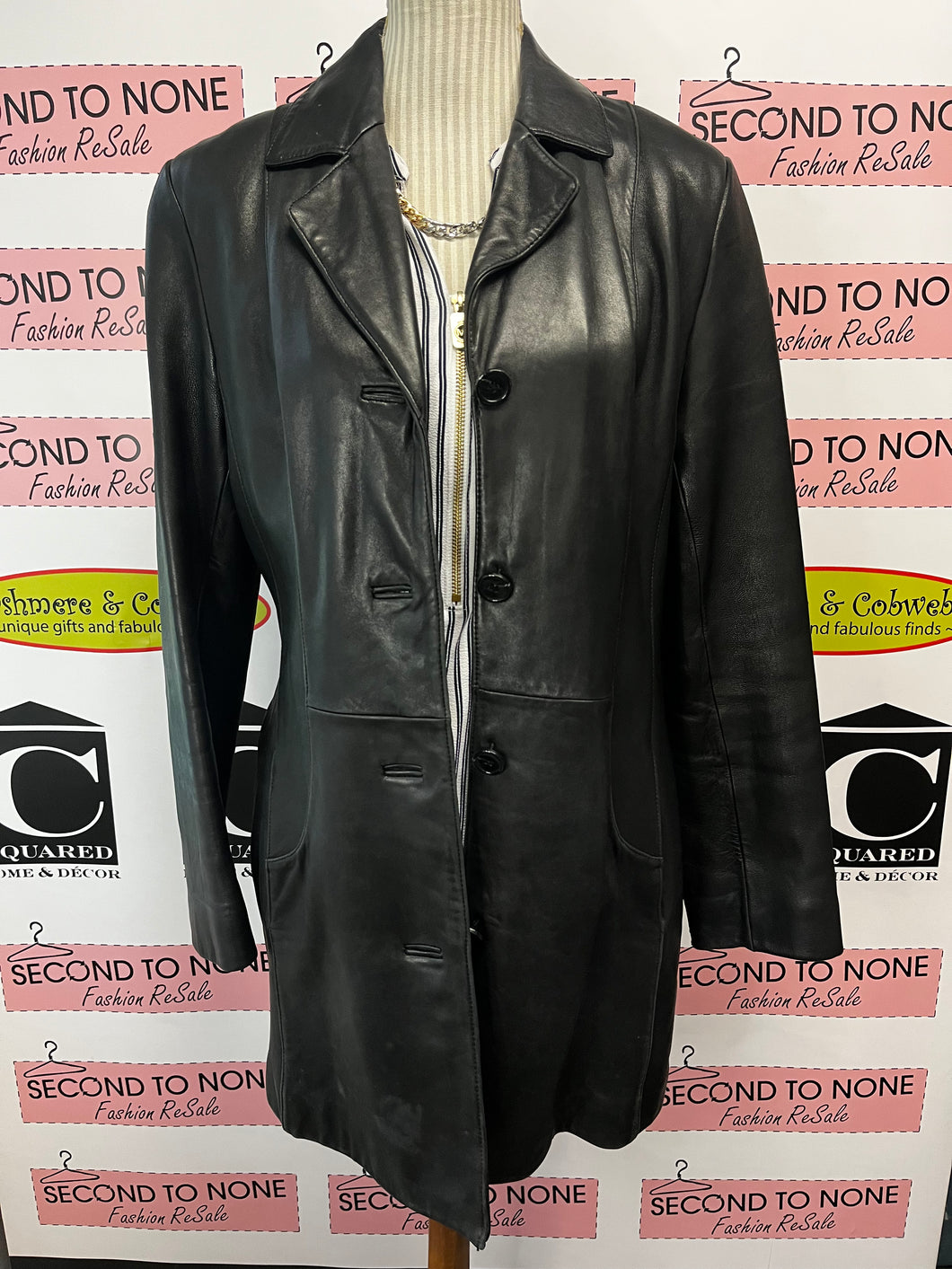 Danier Leather Jacket (Size S)