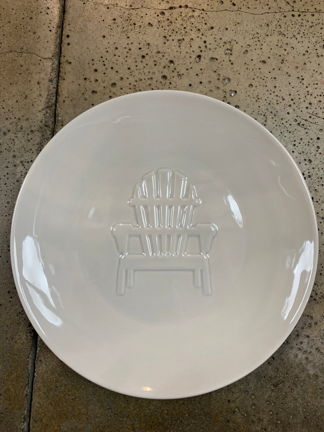 Adirondack Chair Plate