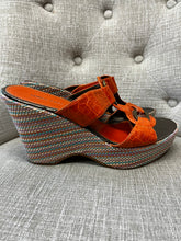 Load image into Gallery viewer, Colourful Wedge Sandals (Size 10)
