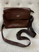 Load image into Gallery viewer, Mont Blanc Leather Messenger Bag
